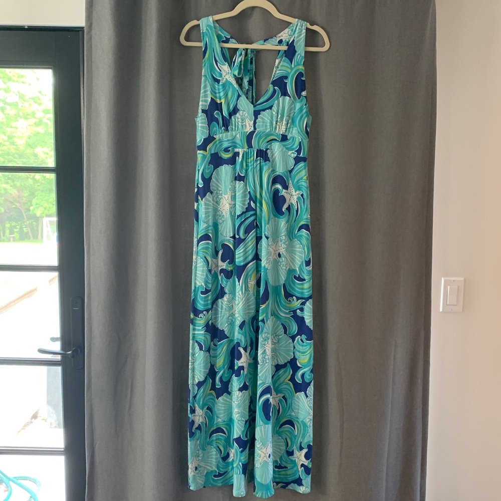 Lilly Pulitzer Silk Maxi Dress